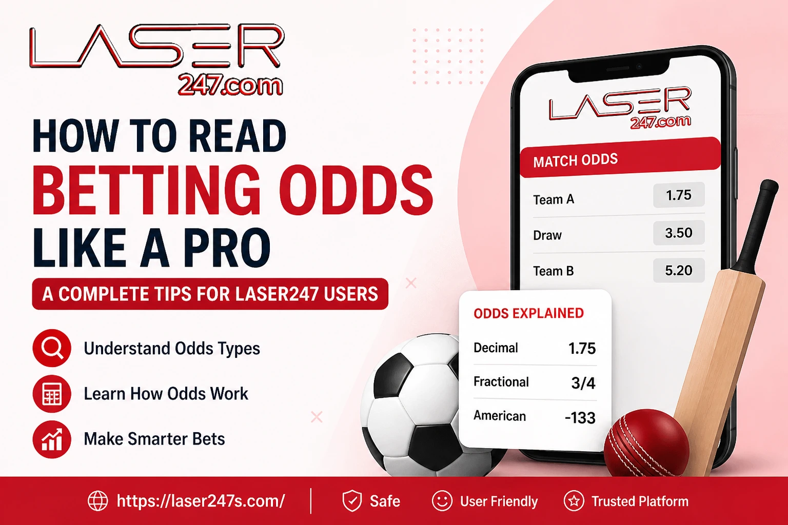 How to Read Betting Odds Like a Pro – A Complete Tips for Laser247 Users